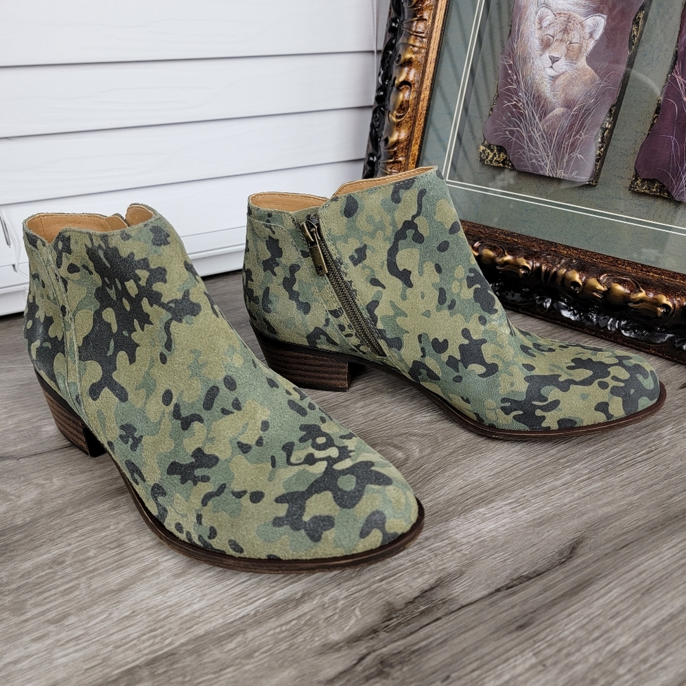 Lucky Brand Barstyn Camo Bootie